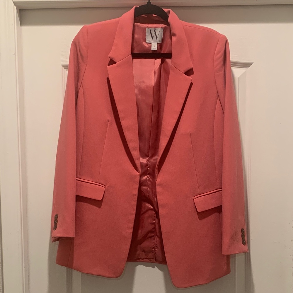 NWT Worthington Women's Coral Blazer